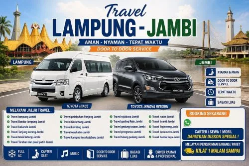 Agen Travel Metro Jambi Profesional Door to Door Service