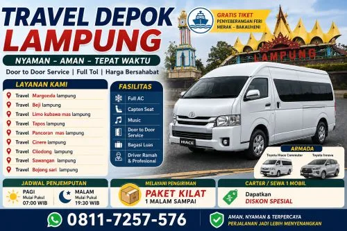 Travel Cinere Lampung Tanpa Oper Lebih Cepat dan Nyaman - interior armada