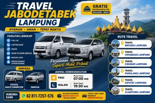 travel ciputat lampung