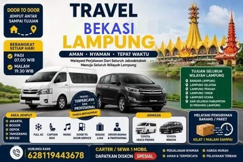 Travel Lampung ke Bekasi Full Tol dengan Armada Terbaru - interior armada