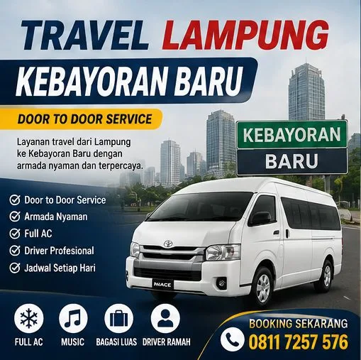 Travel Lampung ke Kebayoran Baru Door to Door Nyaman dan Aman - interior armada