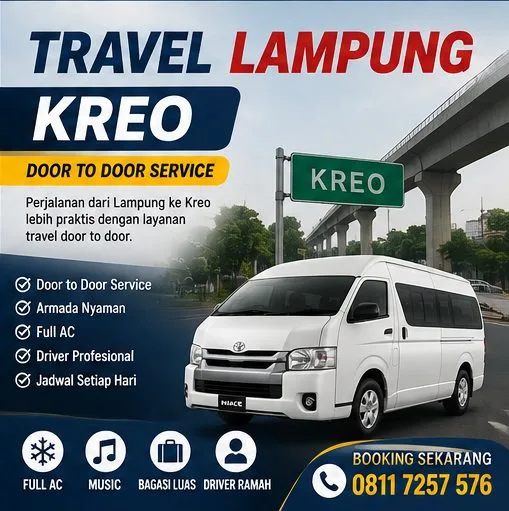 Travel Lampung ke Kreo Door to Door Nyaman dan Aman