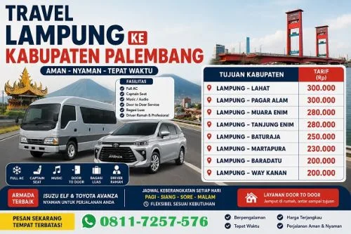 Travel Palembang Curup Berangkat Harian Harga Bersahabat - interior armada