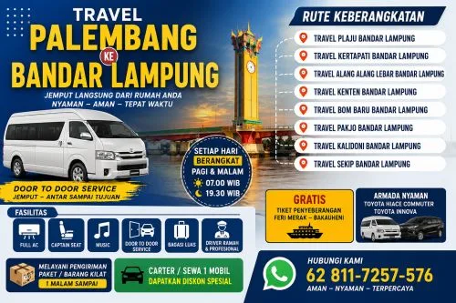 Travel Plaju Bandar Lampung Jemput Langsung dari Rumah Anda